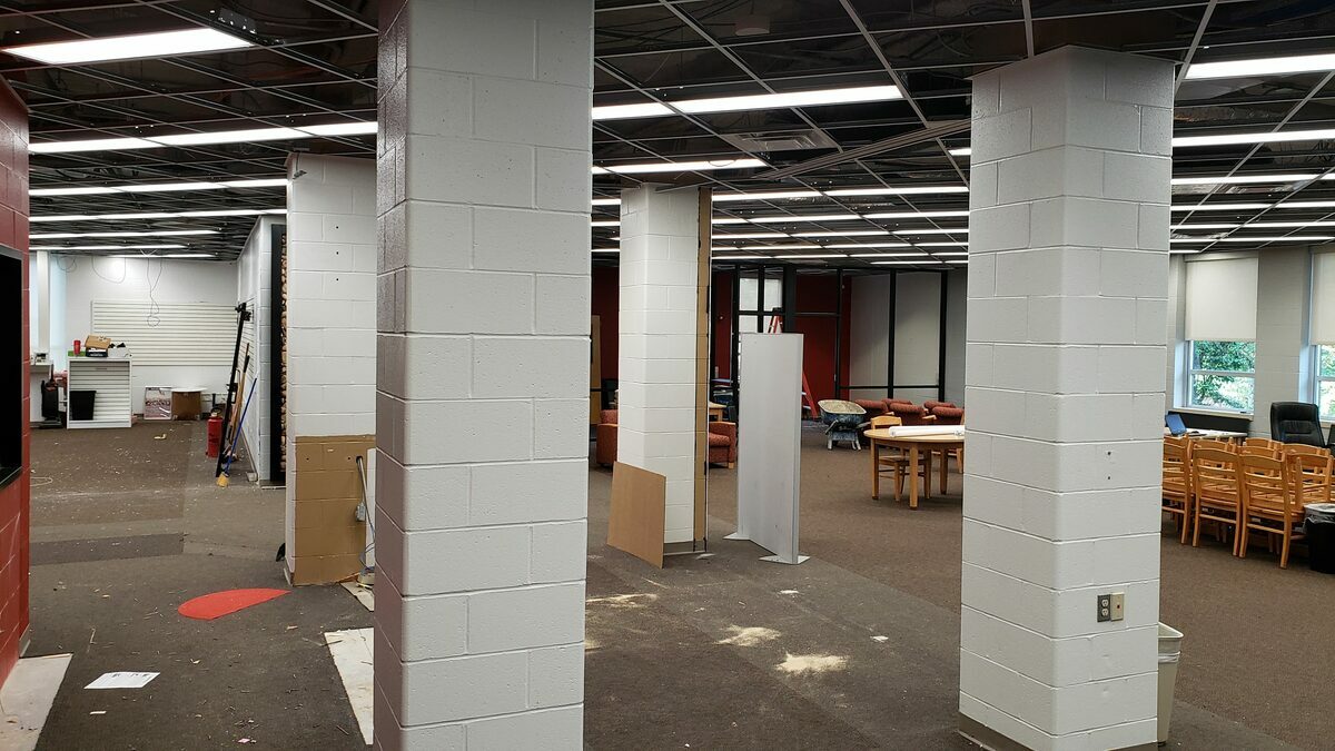 Alumni Heritage Room Construction